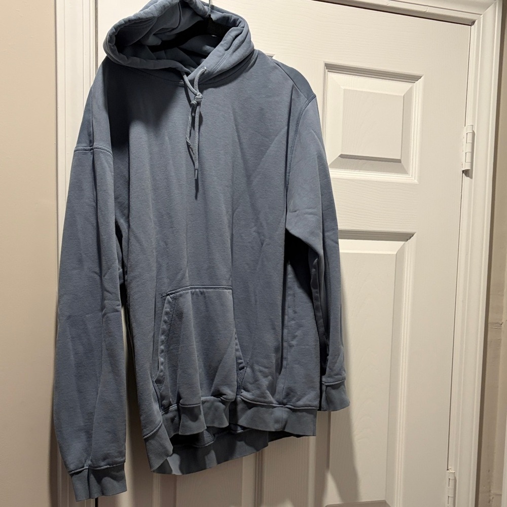H&M Men's Slate Blue Hoodie